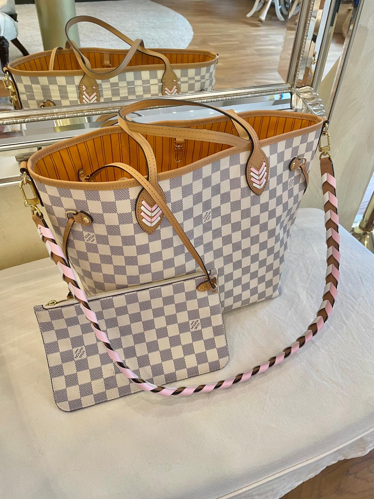 Louis Vuitton Neverfull Damier Azur Limited Edition AS Luxury Vintage