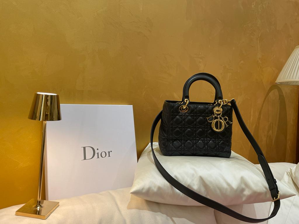 Dior Lady Medium Size schwarz