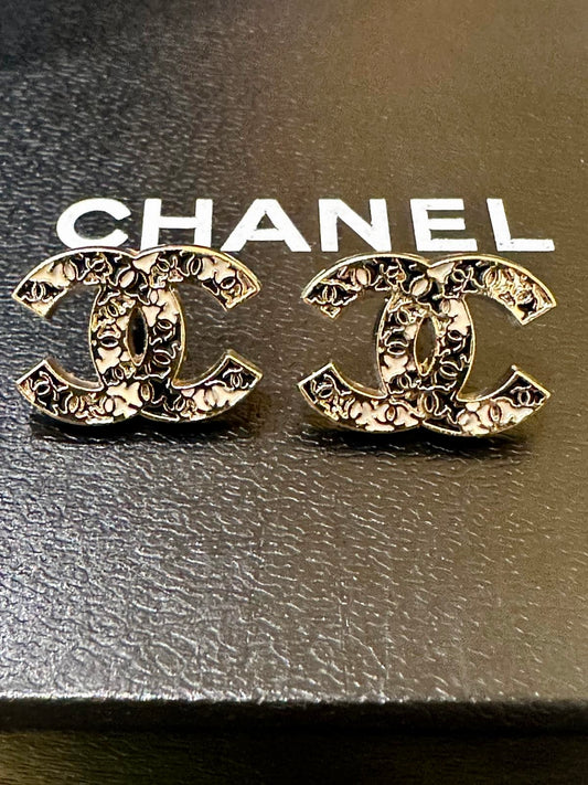 Chanel - CC Ohrringe Stecker