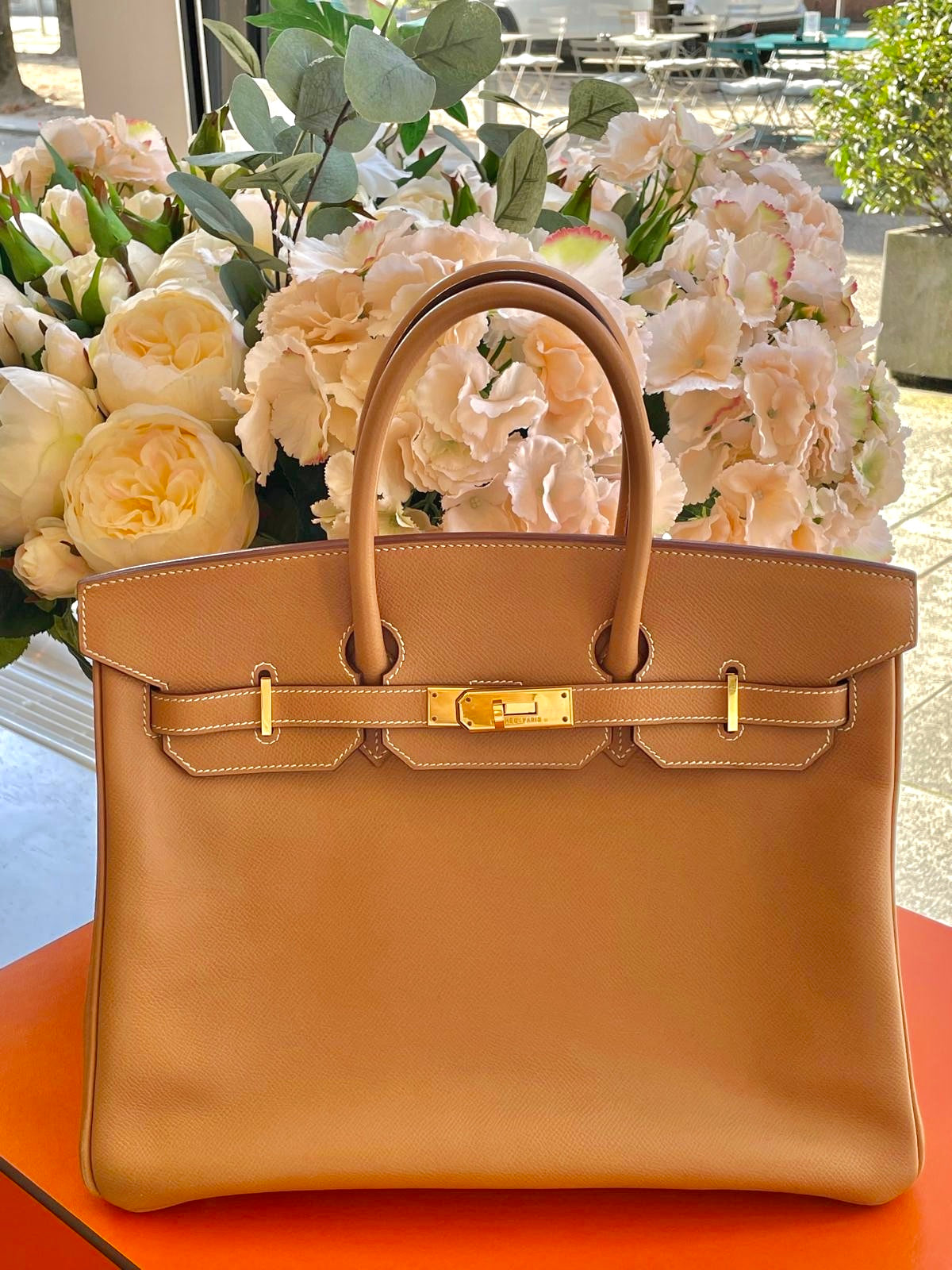 Birkin 30 gold epsom online