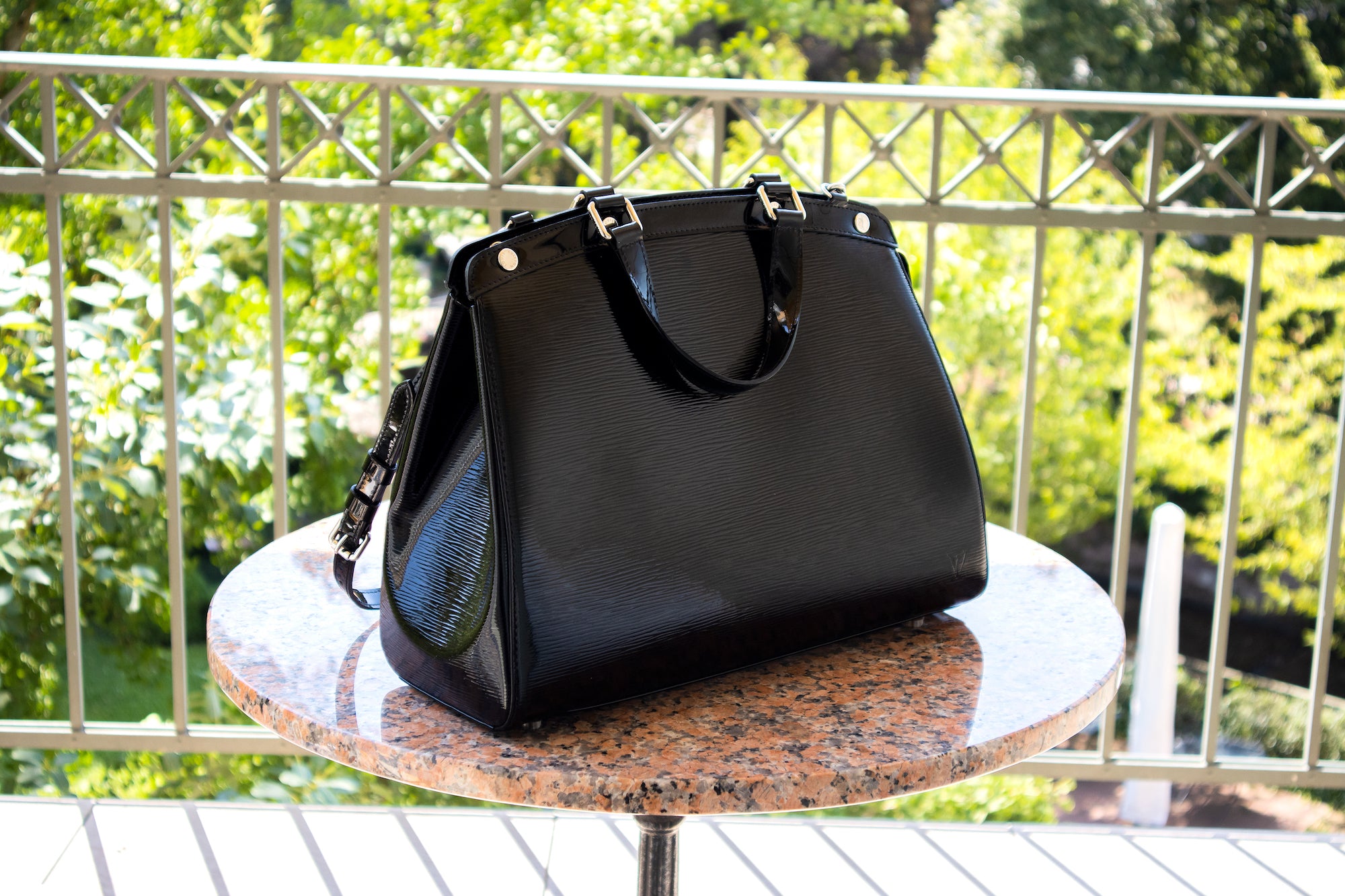 Louis Vuitton Brea Cuir Epi Leder Schwarz AS Luxury Vintage