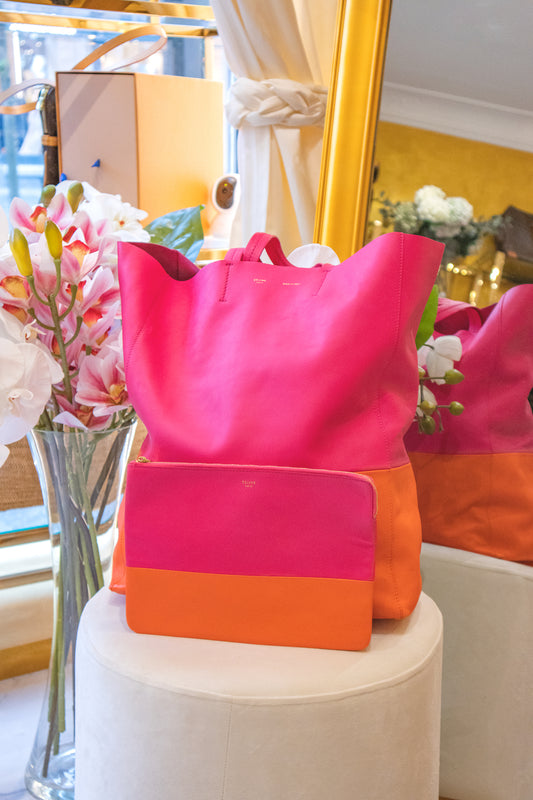 Céline - Tasche Pink/Orange