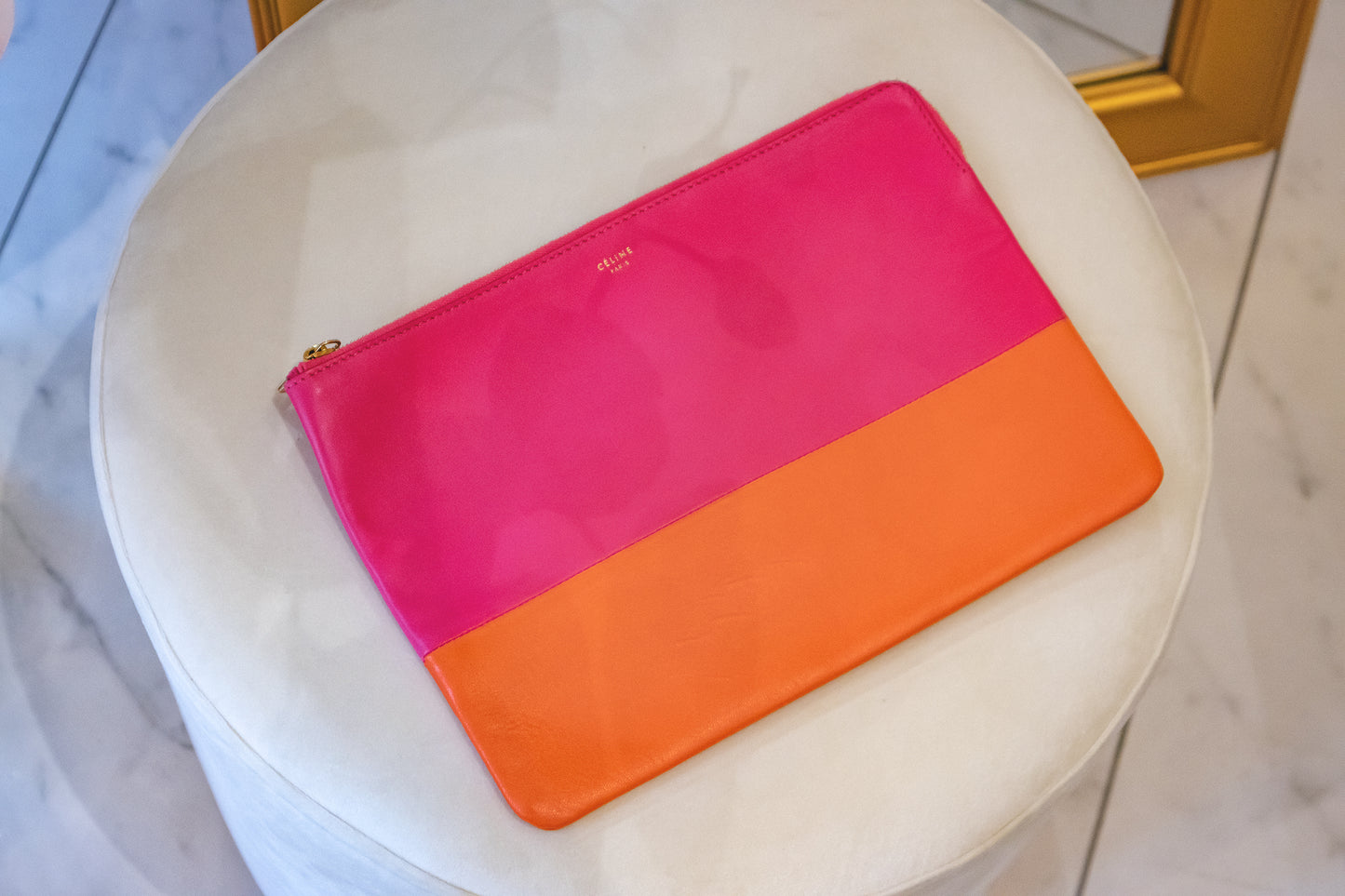 Céline - Tasche Pink/Orange