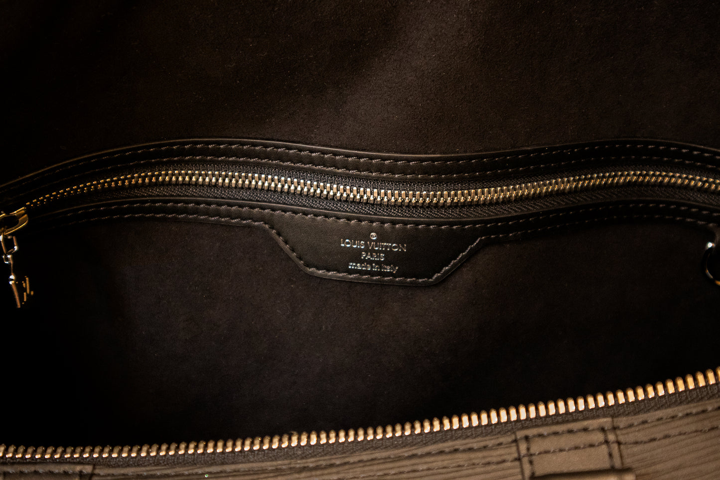 Louis Vuitton - Limited Edition Supreme Keepall 50 Schwarz Epi Leder