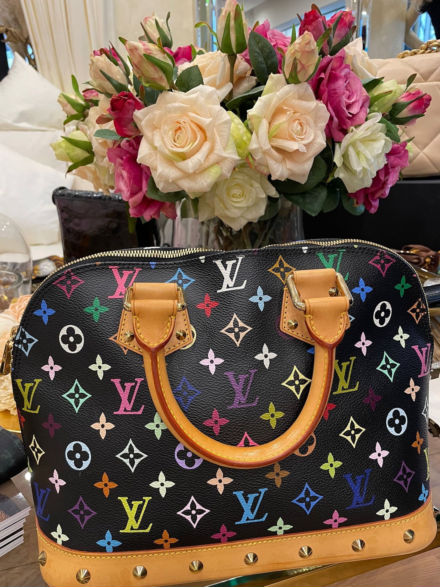 Louis Vuitton - Alma Multicolor Monogram Canvas