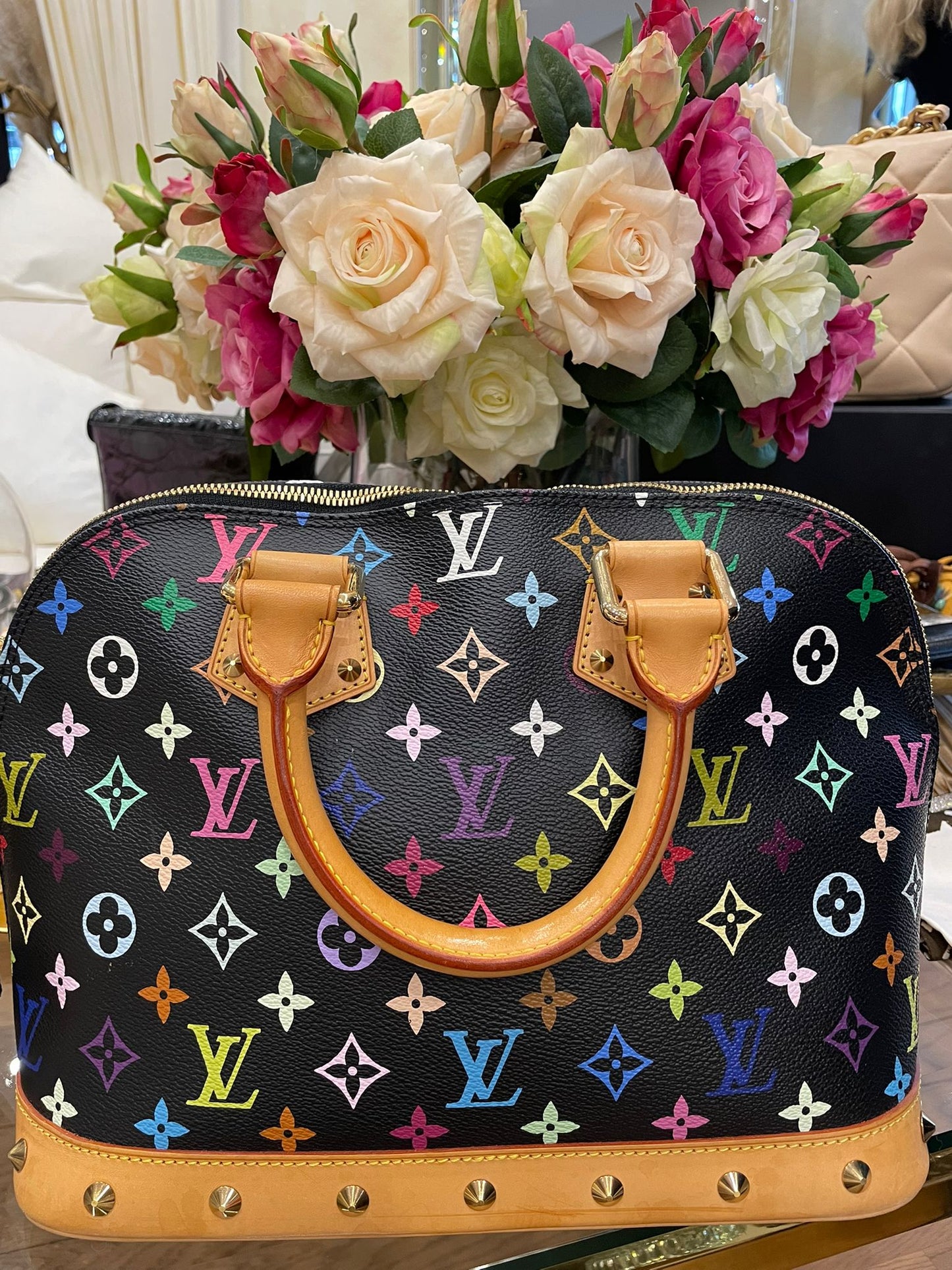 Louis Vuitton - Alma Multicolor Monogram Canvas