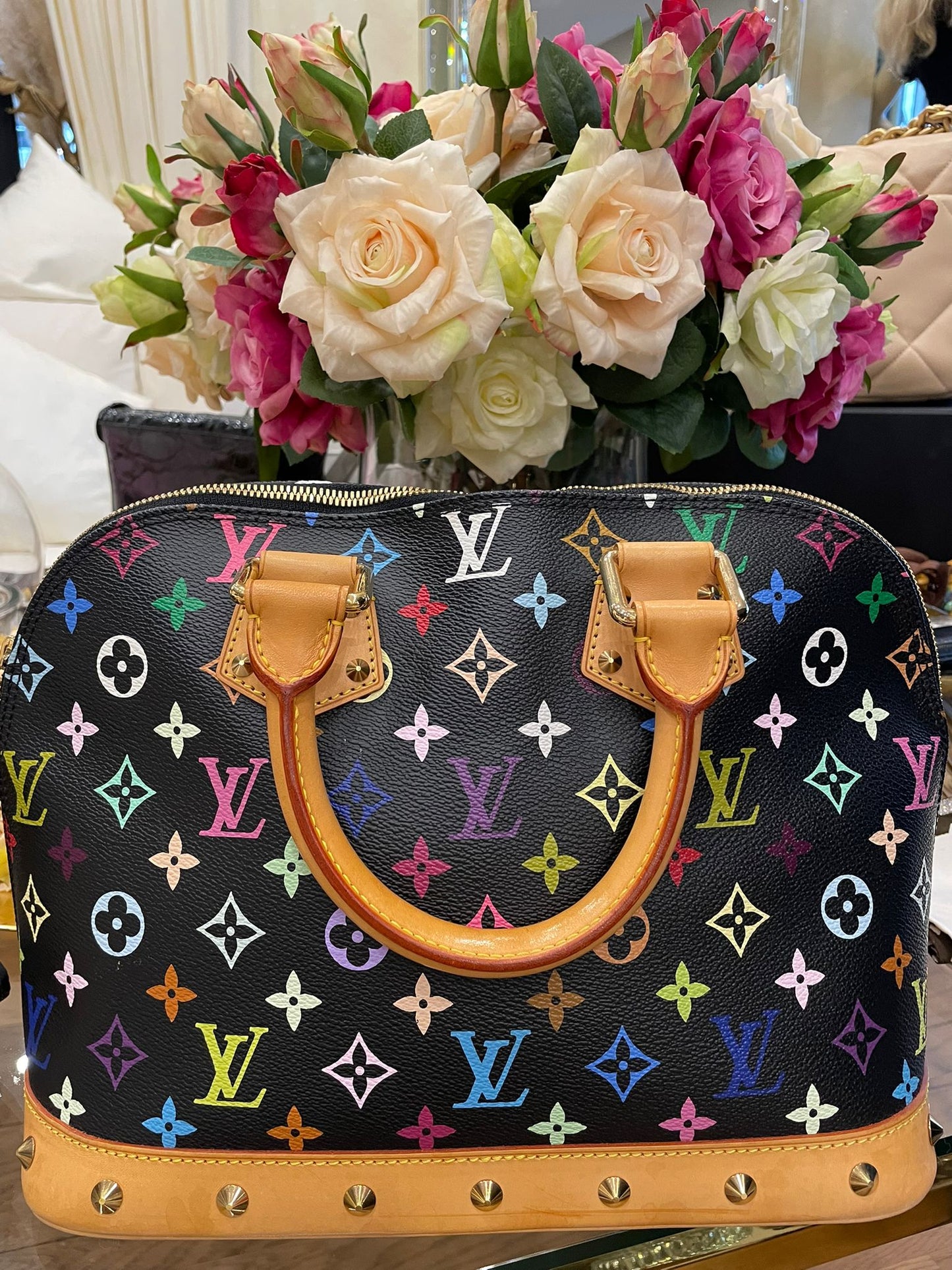 Louis Vuitton - Alma Multicolor Monogram Canvas