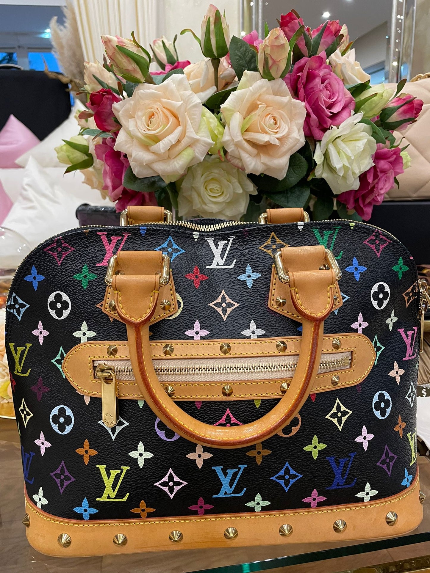 Louis Vuitton - Alma Multicolor Monogram Canvas