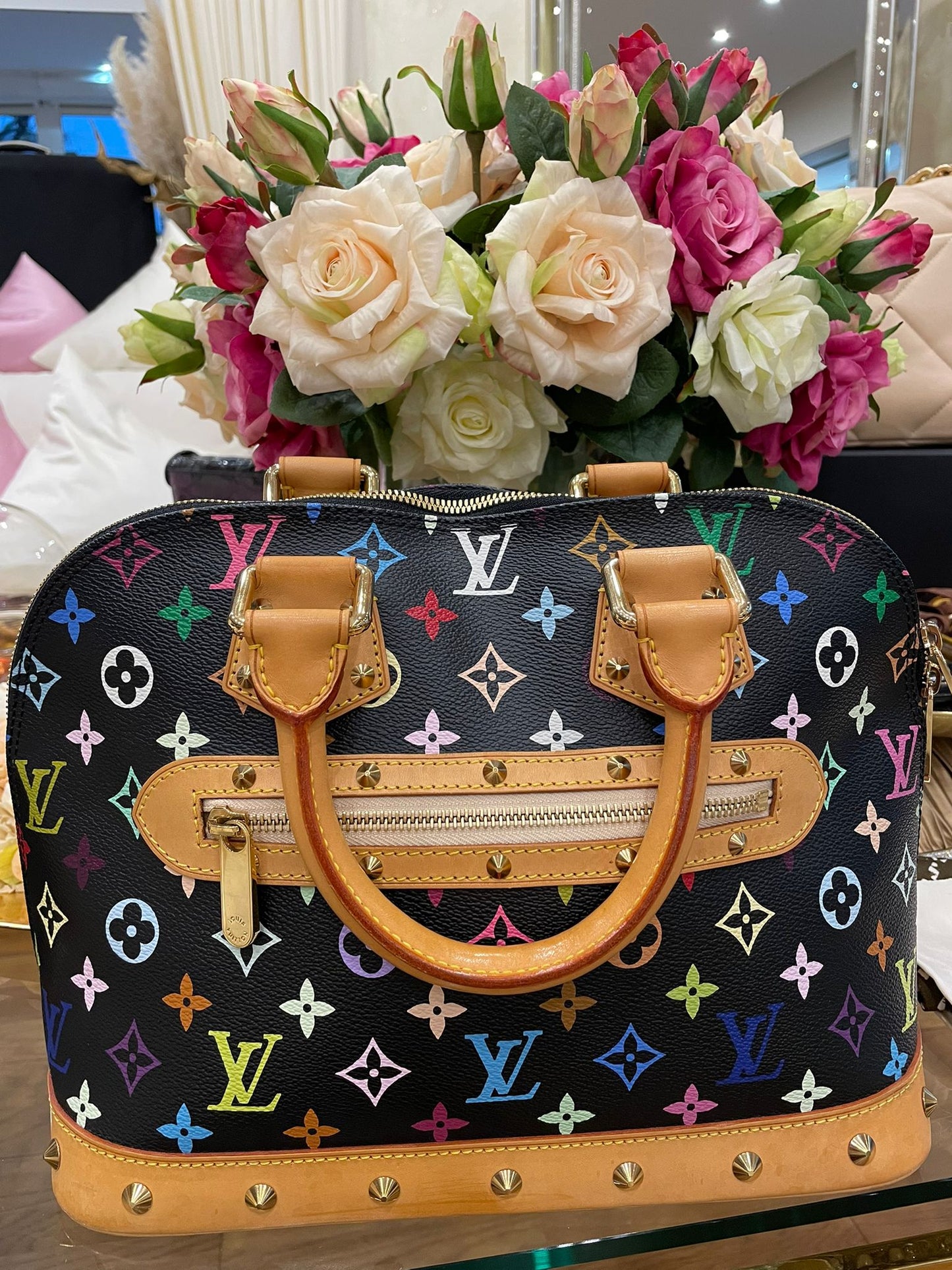 Louis Vuitton - Alma Multicolor Monogram Canvas