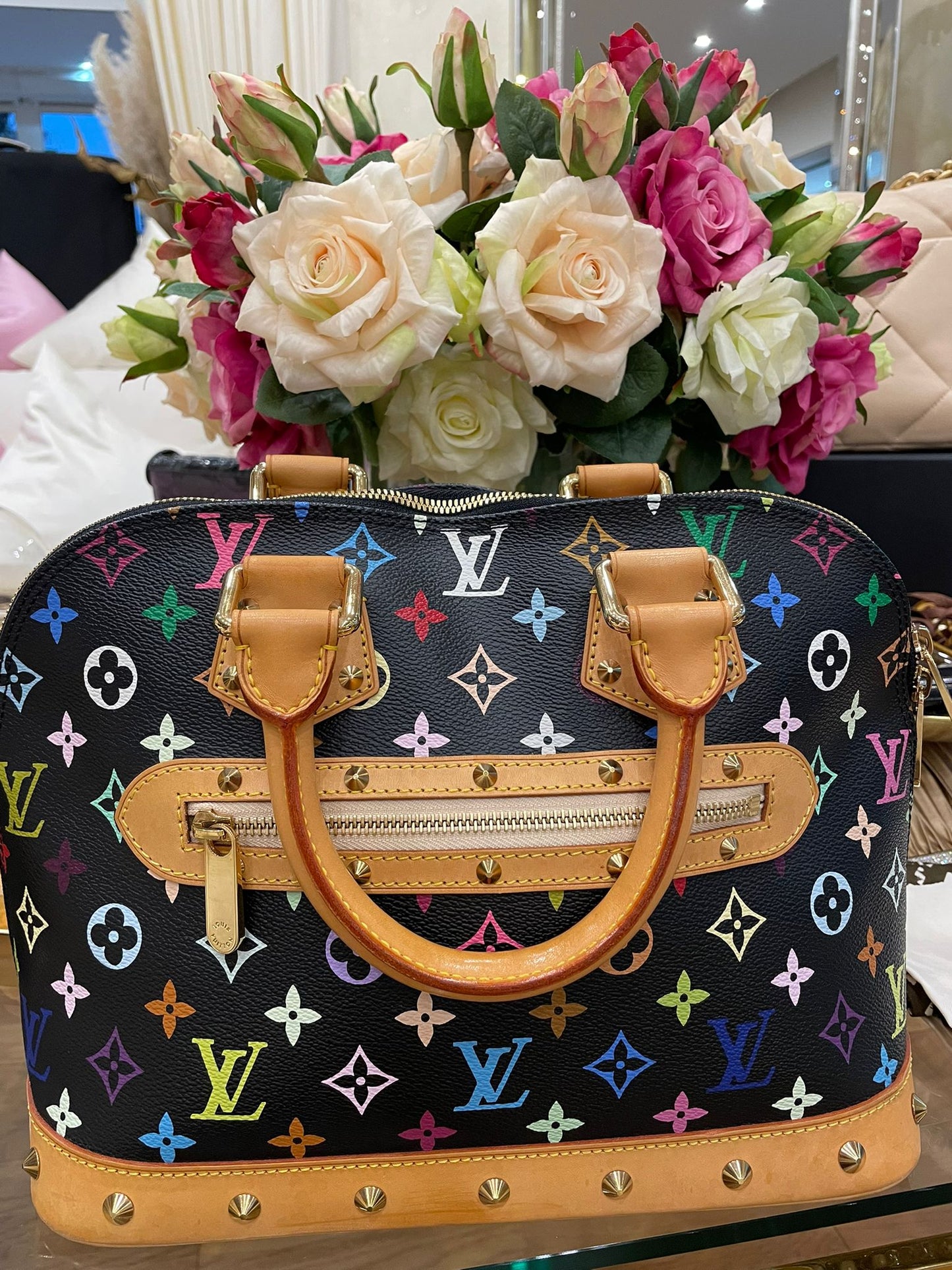 Louis Vuitton - Alma Multicolor Monogram Canvas