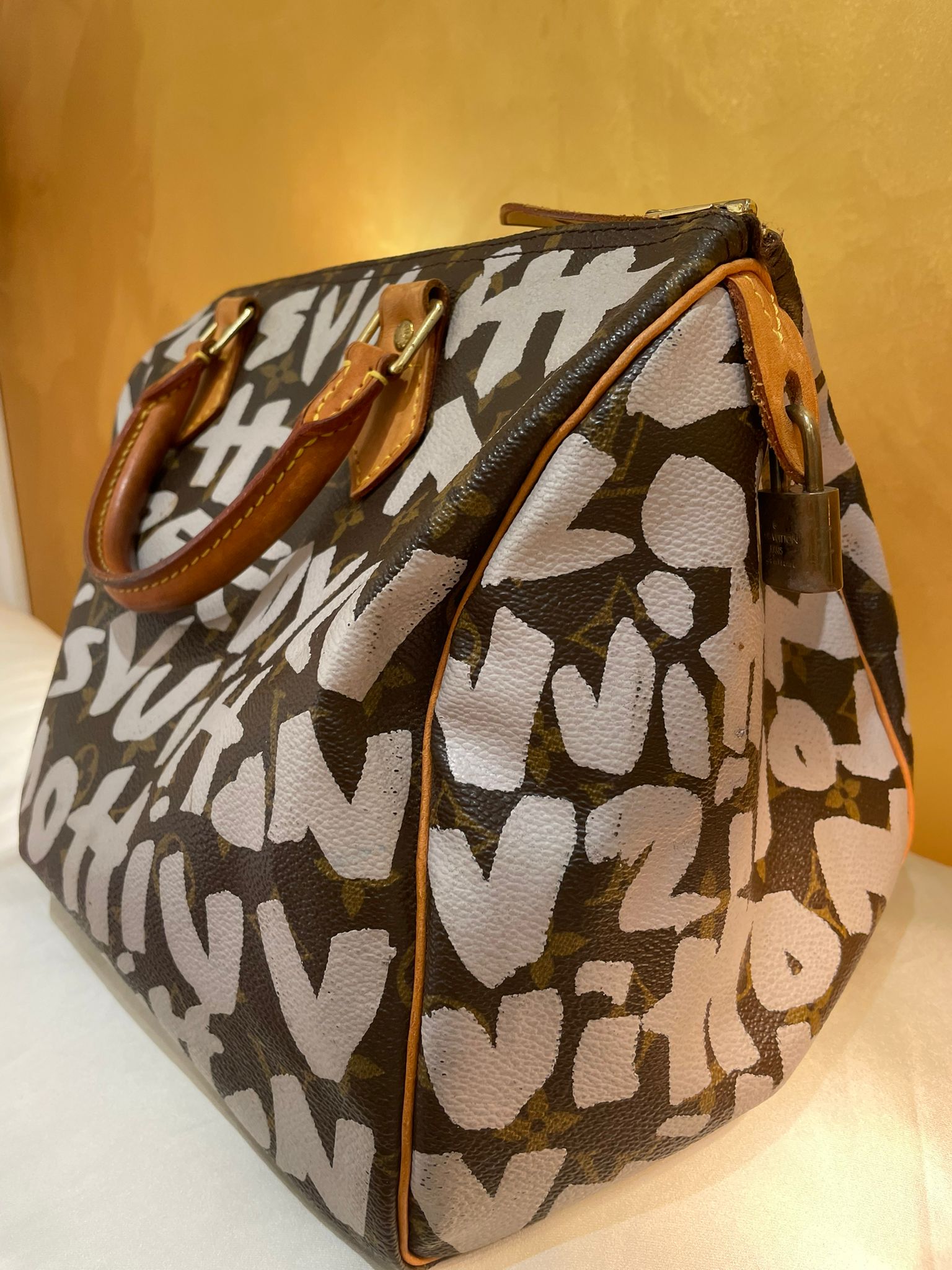 Louis Vuitton Speedy 30 Limited Edition Graffiti