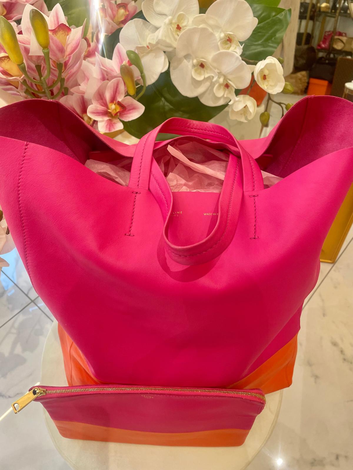 Céline - Tasche Pink/Orange