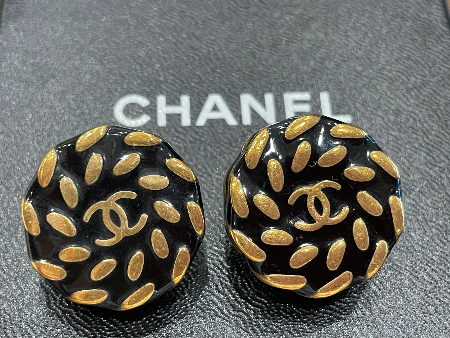 Chanel - Vintage Ohrringe vergoldet