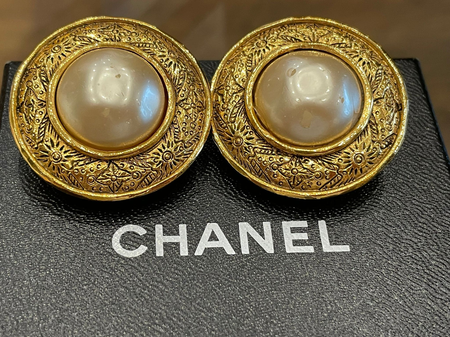 Chanel - Vintage Ohrringe vergoldet