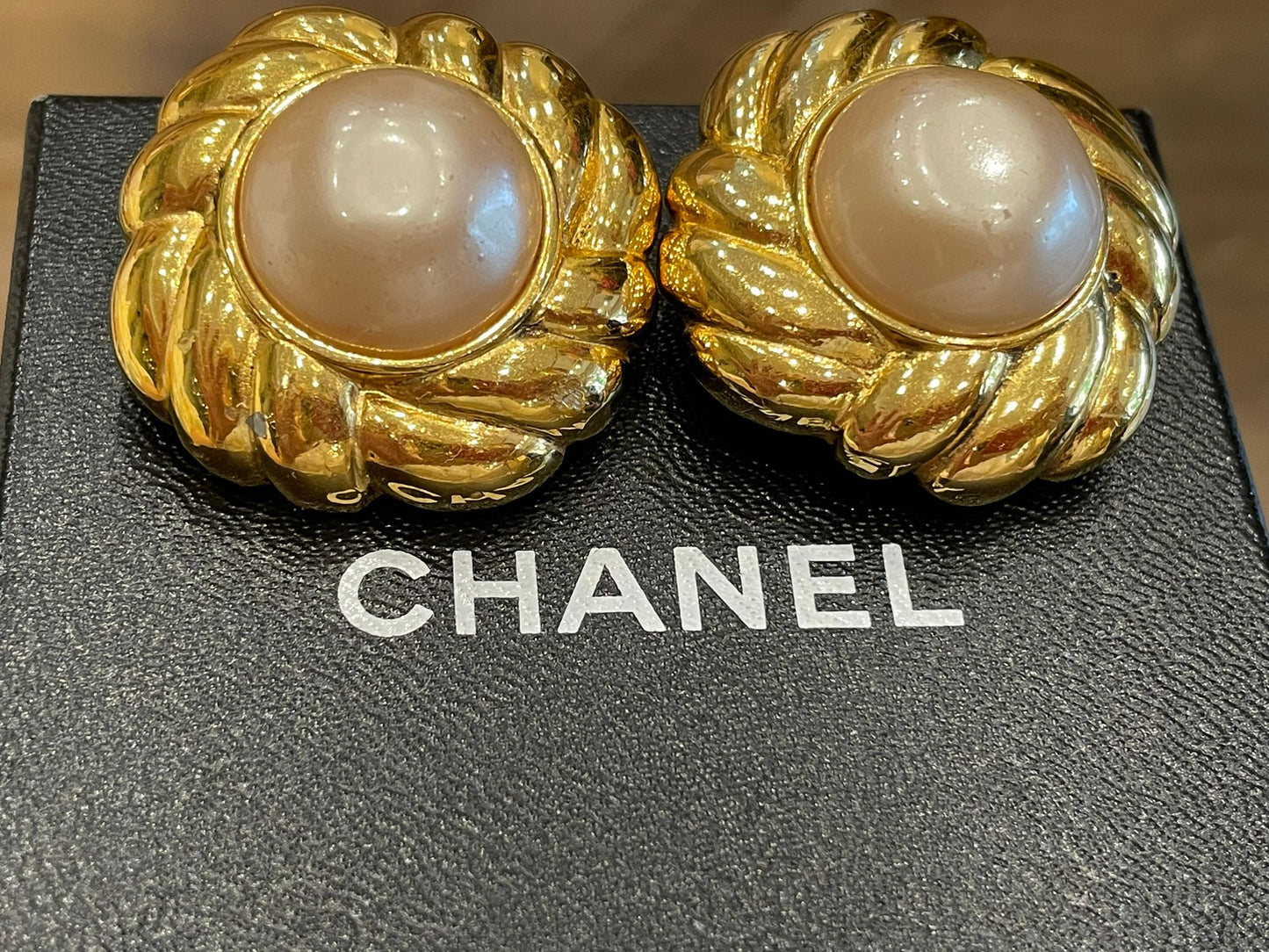 Chanel - Vintage Ohrringe vergoldet