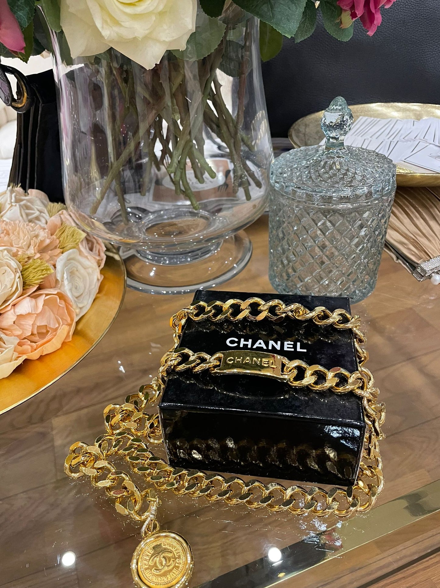 Chanel - Kettengürtel Gold